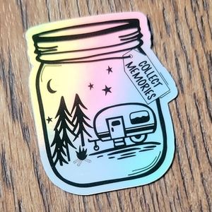 Collect Memories // Sticker planner sticker